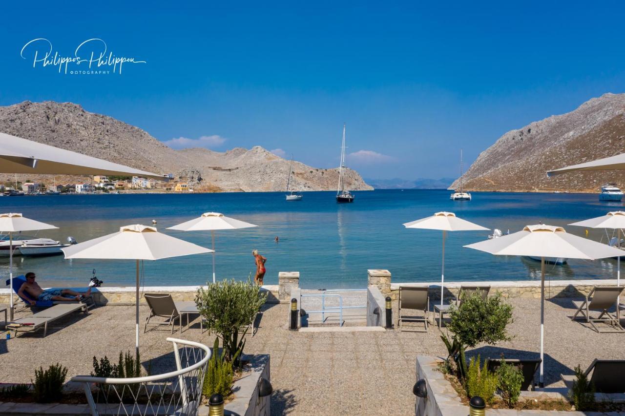 Pedi Beach Hotel Simi Eksteriør billede