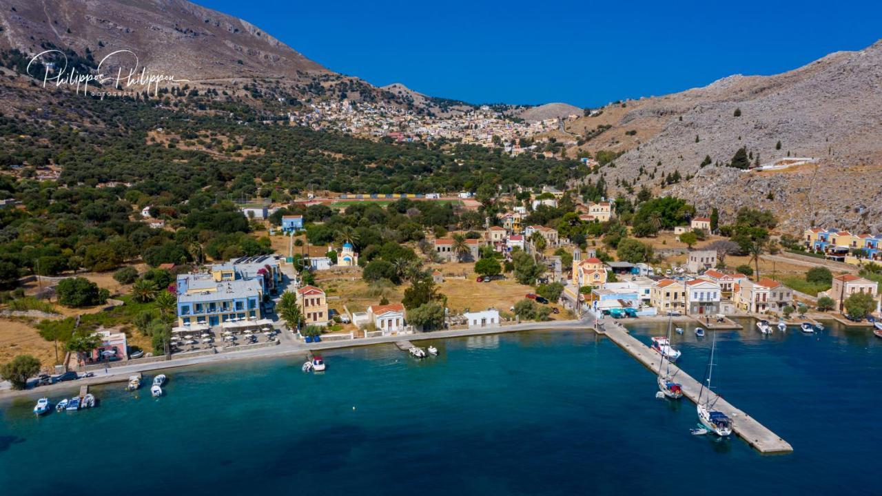 Pedi Beach Hotel Simi Eksteriør billede