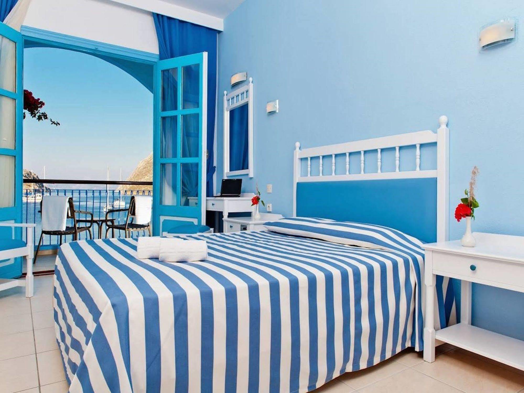 Pedi Beach Hotel Simi Eksteriør billede